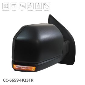 Ford Pickup F150 2015-2016 Passenger Side Power Door Mirror - FO1321526 OEM# FL3Z17682FA/FL3Z17682FB/FL3Z17682FC