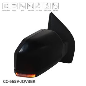 Ford Pickup F150 2015-2018 Passenger Side Power Door Mirror - FO1321533 - OEM - FL3Z17682MAPTM/FL3Z17682MCPTM