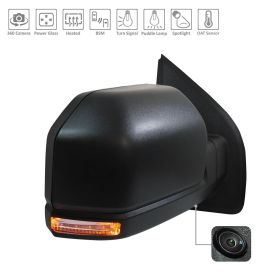 Ford Pickup F150 Raptor 2018-2019 Passenger Side Power Door Mirror - FO1321578
