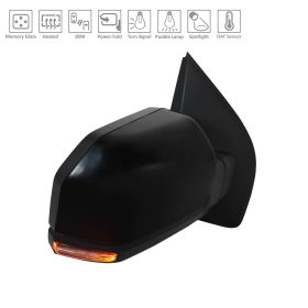 Ford Pickup F150 2018-2019 Passenger Side Power Door Mirror - FO1321592