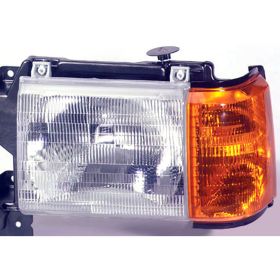 Ford Bronco 1987-1991 Driver Side Head Light Assembly - FO2502104