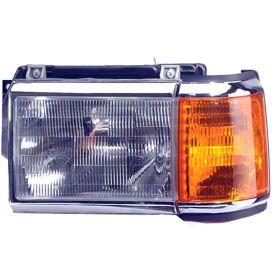 Ford Bronco 1987-1991 Driver Side Head Light Assembly - FO2502105
