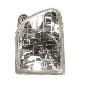1998-2001 Mercury Mountaineer Head Lamp Driver Side Frontom 10/20/97 HQ - FO2502189-3
