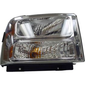 2005-2007 Ford Pickup F450 Superduty Head Lamp Driver Side HQ - OEM# 6C3Z13008BB - FO2502217-3