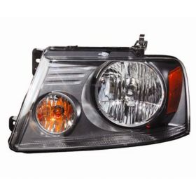2007-2008 Ford Pickup Ford Lightduty Head Lamp Driver Side W/Medium Gray Background HQ - OEM# 7L3Z13008DA - FO2502248-3
