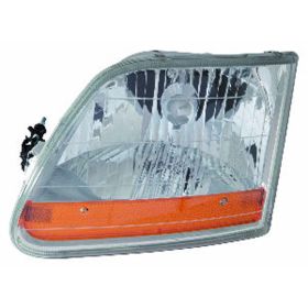 2001-2003 Ford Pickup Ford Lightduty Head Lamp Driver Side Harley Davidson Model HQ - FO2502267-3