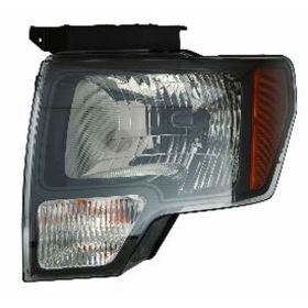 2010-2014 Ford F-150 Svt Raptor Pickup - Driver Side Halogen Headlight Assembly - FO2502289