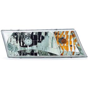 Mercury Grand Marquis 1998-2002 Passenger Side Head Light Lens And Housing - FO2503149C