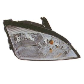 2005-2007 Ford Focus Head Lamp Passenger Side Exclude Svt HQ - OEM# 7S4Z13008E - FO2503210-3