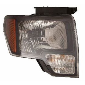 2010-2014 Ford F-150 Lightduty Pickup - Passenger Side Halogen Headlight Assembly - FO2503289