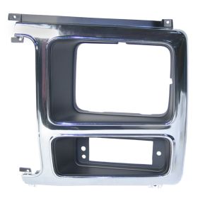 1980-1986 Ford Bronco Driver Side Head Light Door - Best Value ® - FO2512148
