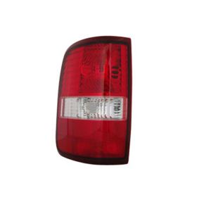 2004-2008 Ford Pickup Ford Lightduty Tail Lamp Driver Side Styleside Model W/Red Lens W/Housing Exclude Harley Davidson HQ - OEM# 5L3Z13405CA/6L3Z13405BA - FO2800182-3