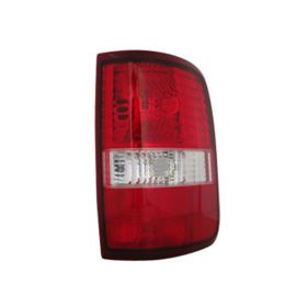 2004-2008 Ford Pickup Ford Lightduty Tail Lamp Passenger Side Styleside Model W/Red Lens W/Housing Exclude Harley Davidson HQ - OEM# 5L3Z13404CA/6L3Z13404BA - FO2801182-3