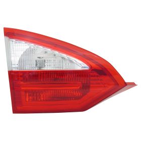 Ford Fiesta Sedan 2014-2019 Driver Side Inner Tail Light Assembly - FO2802109 OEM# D2BZ13405D