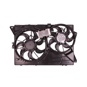 Ford Explorer 2011-2012 Radiator And Condenser Fan Assembly With Two Fans Side By Side - FO3115222