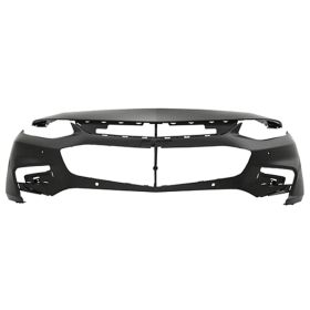 2016-2018 Chevrolet Malibu Bumper Front W/O Parallel Park W/4 Park Assist/Led Doorl Lt/Premier Model - OEM# 84042376 - GM1000999-3