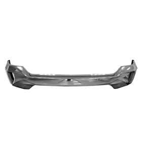 2019-2019 Chevrolet Silverado 1500- Limited Front Bumper Face Bar- Chrome- W/O Park Sensor Holes (W/ Skid Plate Holes) - GM1002861-2