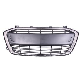 2017-2020 Chevrolet Sonic Hatchback Grille Lower Matte Black W/Chrome Moulding Exclude Rs Pkg - OEM# 42496925 - GM1036195-3