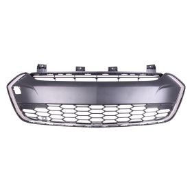 2017-2020 Chevrolet Sonic Hatchback Grille Lower Matte Black W/Chrome Moulding Rs Pkg - OEM# 42497011 - GM1036197-3