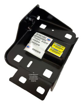 2020-2021 Chevrolet Silverado 2500 / 3500 Front Bumper Impact Bar Bracket, Lh (Driver Side)- Steel - GM1066214-2