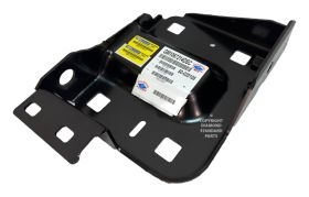 2020-2021 Chevrolet Silverado 2500 / 3500 Front Bumper Impact Bar Bracket, Rh (Passenger Side)- Steel - GM1067214-2