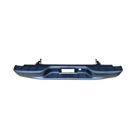 1999-2006 Chevrolet Pickup Chevy Silverado Bumper Rear Primed Assembly W/Bar/Pad/Brackets/Lights For Fleetside Lightduty Series Exclude Ss Model - OEM# 12473001/15738018/15738017/12335696/15705670/15705 - GM1103124-3