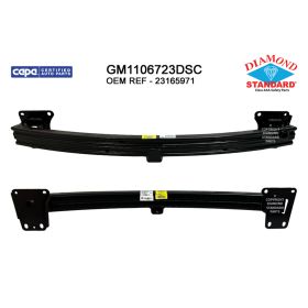 2018-2023 Chevrolet Traverse - Rear Bumper Impact Bar - GM1106723