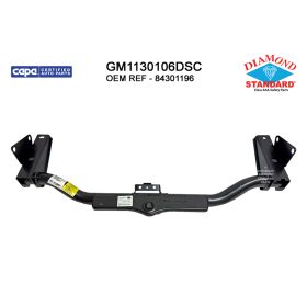 2015-2022 Chevrolet Colorado - Rear Bumper Impact Bar [platform] For Use Without Tow - GM1130106