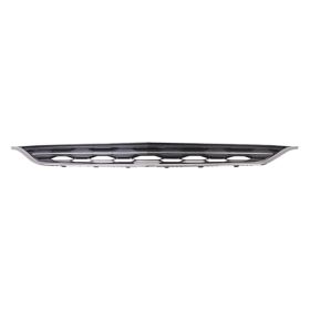2016-2018 Chevrolet Malibu Grille Upper- Gray W/ Chrome Moulding- W/O Adaptive Cruise Control- L/Ls/Lt Model- Premier Model - GM1200730-2