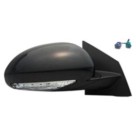 Buick Enclave 2008-2012 Passenger Side Power Door Mirror - GM1321379