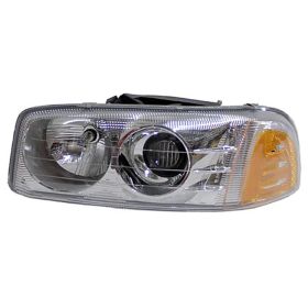 2002-2007 Gmc Pickup Gmc Sierra Denali Head Lamp Driver Side HQ - OEM# 15218077 - GM2502214-3