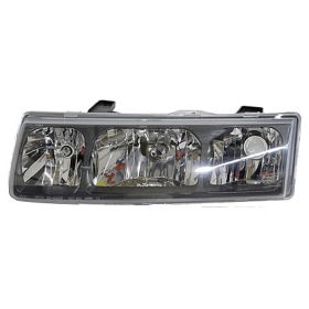 2002-2004 Saturn Vue Head Lamp Driver Side Black Rim HQ - OEM# 22702945 - GM2502228-3