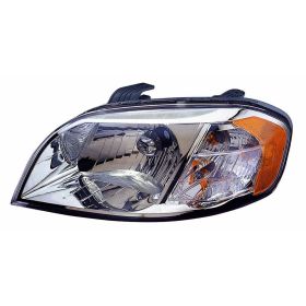 2007-2008 Pontiac Wave Sedan (Canada) Head Lamp Driver Side HQ - OEM# 96650525 - GM2502273-3