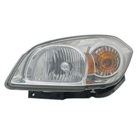2005-2010 Chevrolet Cobalt Headlamp Assembly  Lh (Driver Side)- Smoke Lense W/ Clear Signal (W/ Mounting Bracket) - GM2502282-2
