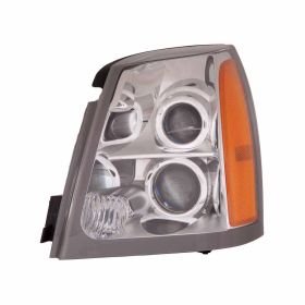 2004-2009 Cadillac Srx Head Lamp Driver Side Halogen HQ - GM2502287-3