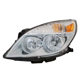 2007 Saturn Aura Head Lamp Driver Side 1St Design W/Bulb Shield For High Beam To 04/11/07 HQ - GM2502305-3