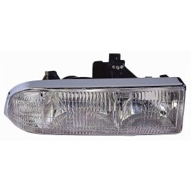 1998-2005 Chevrolet Blazer S- Small Size Headlamp Assembly  Rh (Passenger Side)   Composite Type - GM2503172-2