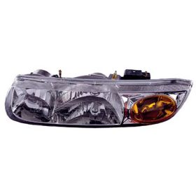 Saturn S (all 2000-02) 2000-2002 Passenger Side Head Light Assembly - GM2503206V