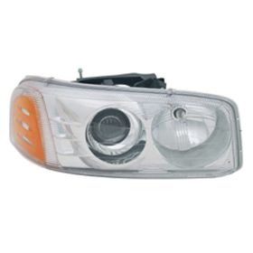 2002-2007 Gmc Pickup Gmc Sierra Denali Head Lamp Passenger Side HQ - OEM# 15218078 - GM2503214-3