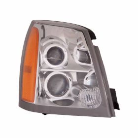 2004-2009 Cadillac Srx Head Lamp Passenger Side Halogen HQ - GM2503287-3