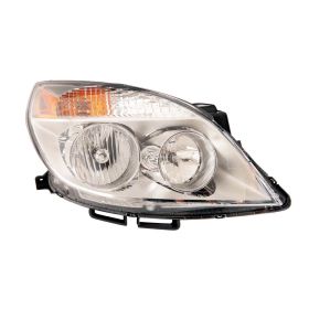 2008-2009 Saturn Aura Head Lamp Passenger Side W/O High Beam Heat Shield Frontom 4/12/07 HQ - OEM# 25854633 - GM2503292-3