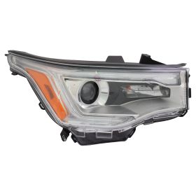 2017-2019 GMC ACADIA Passenger Side Halogen Headlight Assembly - GM2503446 OEM# 84396068