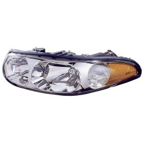 Buick Lesabre 2000-2005 Passenger Side Head Light Lens And Housing - GM2519152C