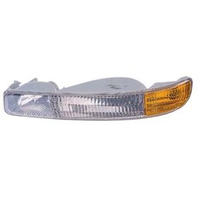 GMC Pickup Sierra Classic 1999-2006 Driver Side Parking/side Marker/turn Signal Light Lens And Housing - GM2520174 OEM# 15199560