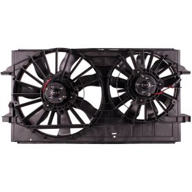 Chevrolet Malibu 2004-2012 Radiator/ Air Conditioning Condenser Fan Assembly [g6 2.4/3.5ltr - GM3115178