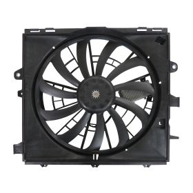 2013-2015 Cadillac Ats Radiator And Condenser Fan Assembly With One Big Fan - GM3115283-2 OEM #84001484