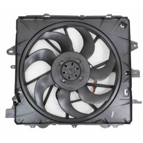 Cadillac ATS 2013-2014 Radiator And Condenser Fan Assembly With One Big Fan - GM3115284 OEM# 22895851