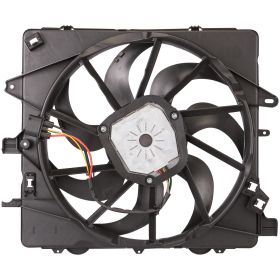 2015 Cadillac Ats Coupe Radiator And Condenser Fan Assembly With One Big Fan - GM3115285-2 OEM #19333232