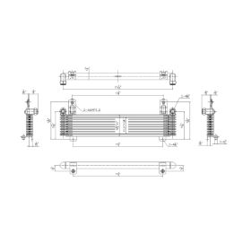 Chevrolet Pickup Chevy Silverado 2007-2010 Automatic Transmission Oil Cooler Assembly - GM4050112