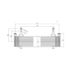 Chevrolet Pickup Chevy Silverado 2500 2011-2014 Automatic Transmission Oil Cooler Assembly - GM4050114